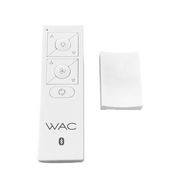 Wac 6-Speed Ceiling Fan Wireless Bluetooth Remote Control Wall Cradle in White RC20